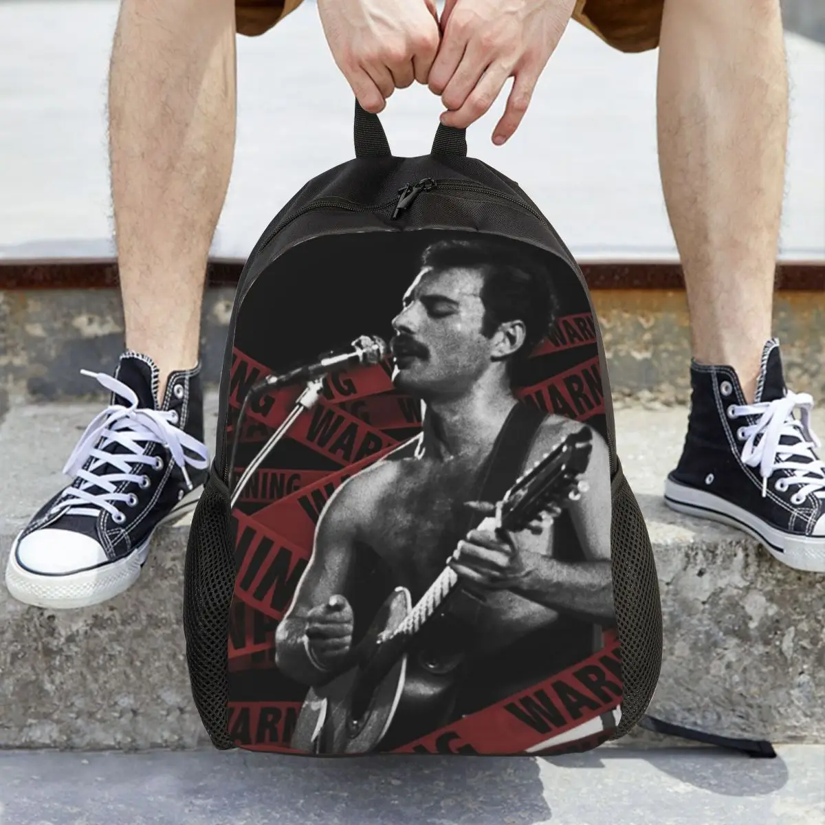 Freddie Mercury Backpack Hot Sale Daypack Large Capacity Kids BookBag School Bag Shoulder Bags for Men Women
Freddie Mercury Backpack Hot Sale Daypack Large Capacity Kids BookBag School Bag Shoulder Bags for Men Women