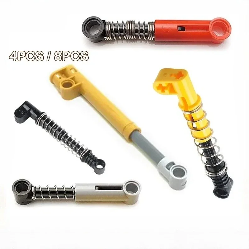 4PCS/8PCS/16PCS Shock Arm MOC Technology DIY Parts Bricks Soft/Hard Suspension Spring Building Blocks for Car Toys
4PCS/8PCS/16PCS Shock Arm MOC Technology DIY Parts Bricks Soft/Hard Suspension Spring Building Blocks for Car Toys