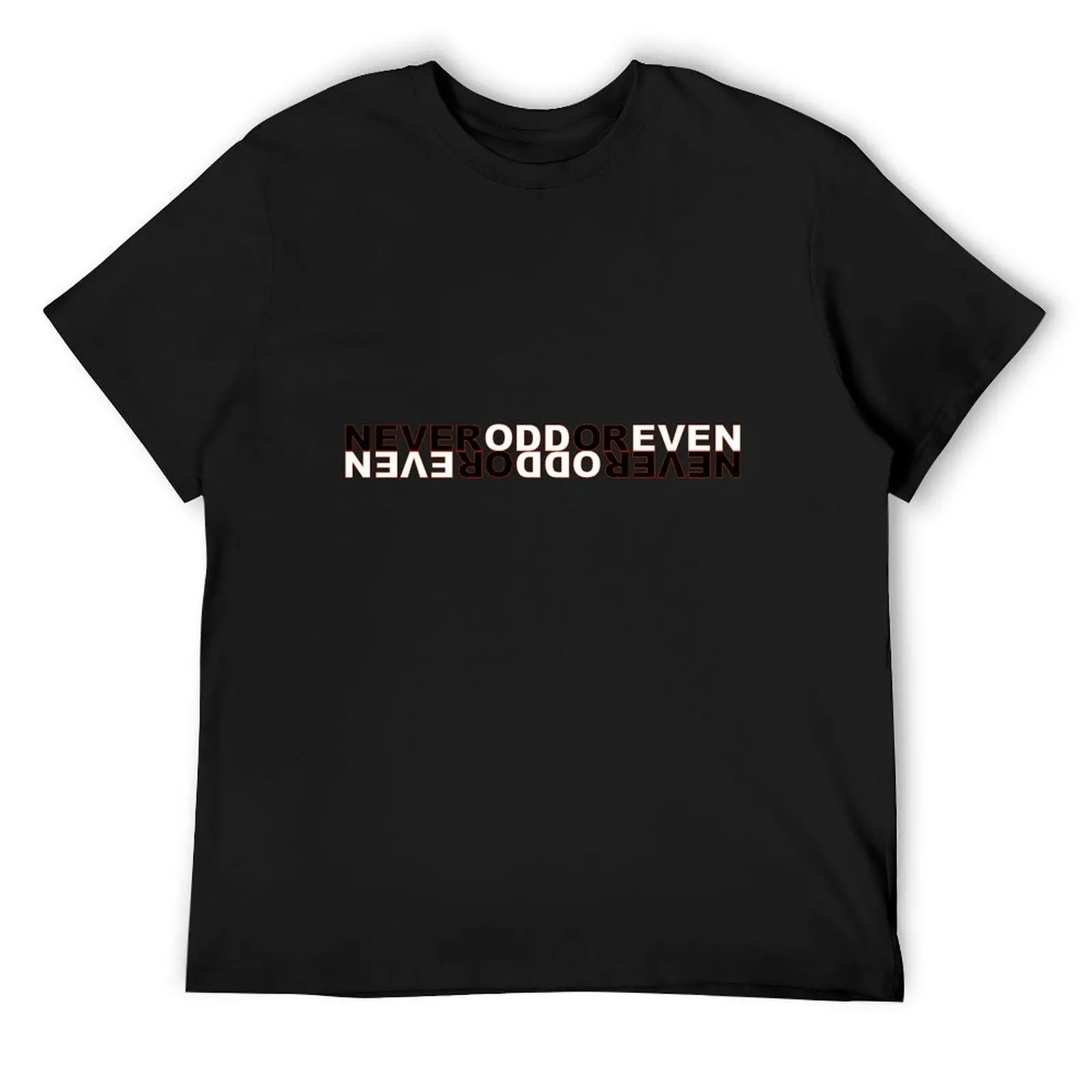 Palindromes: Never Odd Or Even T-Shirt customs summer top customizeds man clothes oversized t shirt men
Palindromes: Never Odd Or Even T-Shirt customs summer top customizeds man clothes oversized t shirt men