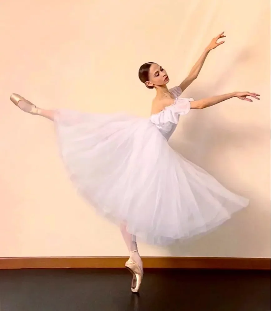 Favorite Ballet TUTUs for Dance, Romantic Long White 18008, Dance TUTU, Romantic Ballet La Sylphide
Favorite Ballet TUTUs for Dance, Romantic Long White 18008, Dance TUTU, Romantic Ballet La Sylphide