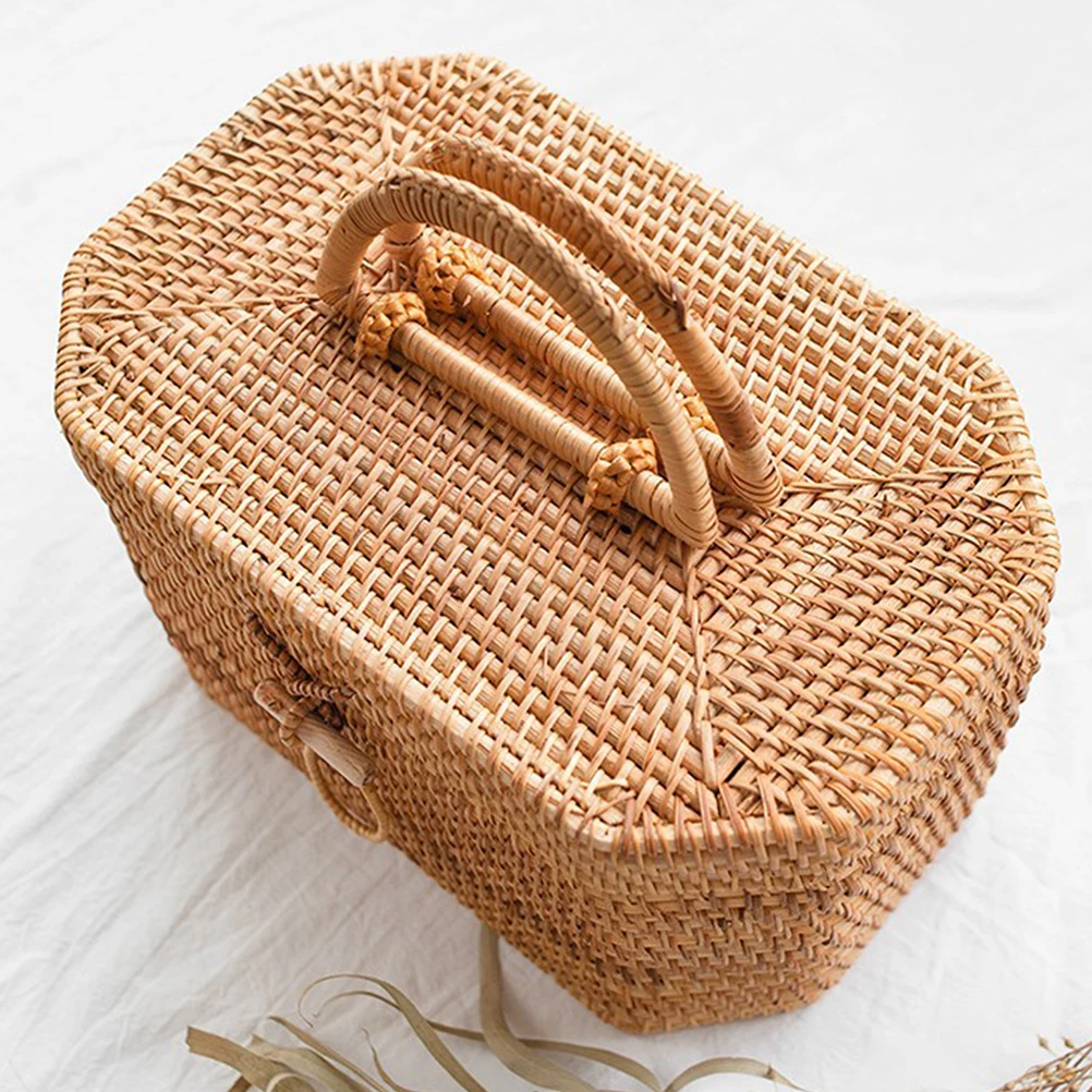 Rattan Storage Baskets Woven Basket Home Decor Light Weight Natural Material Bedroom Office Fruit Vegetable Storage Box Wooden
Rattan Storage Baskets Woven Basket Home Decor Light Weight Natural Material Bedroom Office Fruit Vegetable Storage Box Wooden