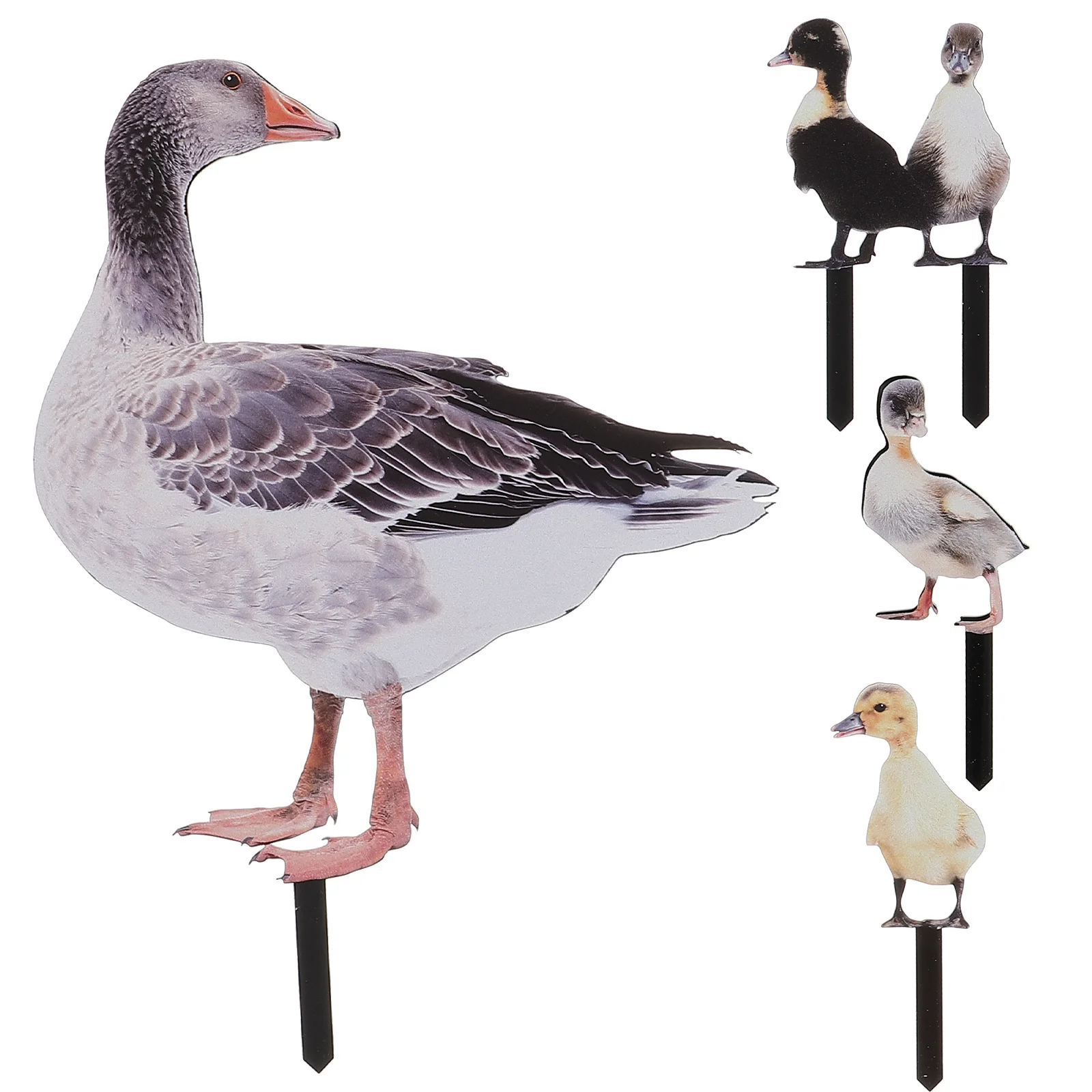 1 set Duck Decoration Card Insert Ornament Acrylic Garden Ducks Stake Outdoor Yard Lawn Gnome Figurine Courtyard Sculpture
1 set Duck Decoration Card Insert Ornament Acrylic Garden Ducks Stake Outdoor Yard Lawn Gnome Figurine Courtyard Sculpture