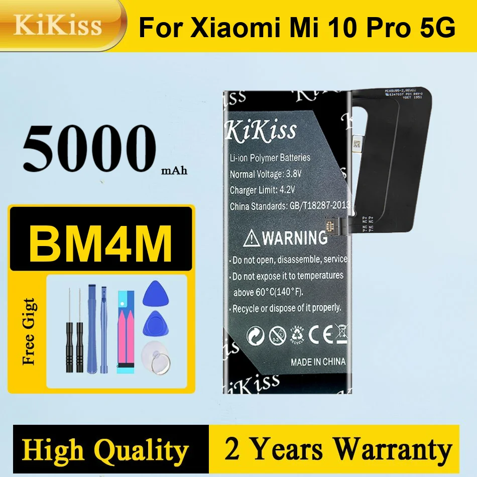 BM4M 5000Mah Mobile Phone Battery For Xiaomi Mi 10 Pro 5G Mi10 Fast-Charging Premium
BM4M 5000Mah Mobile Phone Battery For Xiaomi Mi 10 Pro 5G Mi10 Fast-Charging Premium