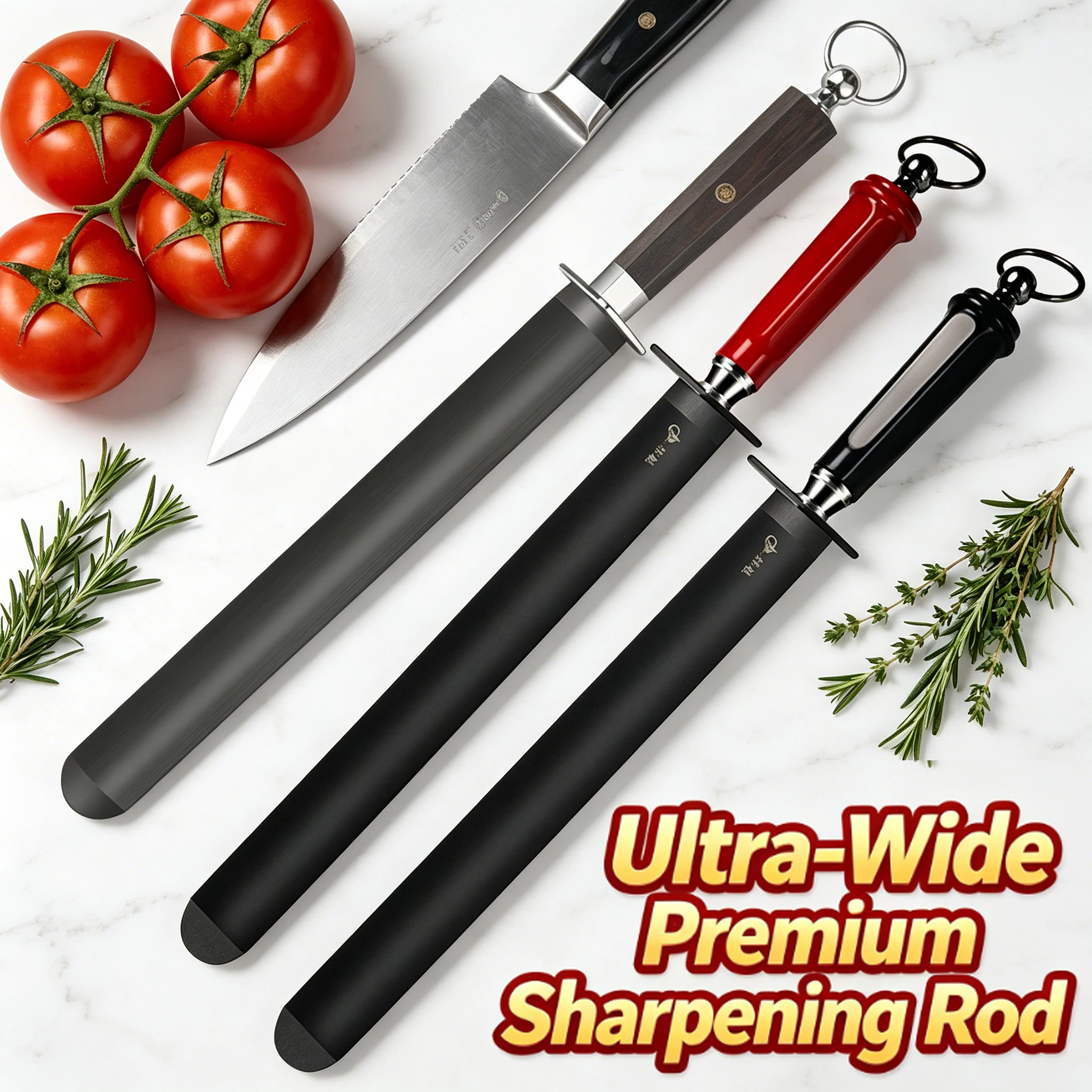 Ultra-wide PremiumSharpening Rod Professional Knife Sharpener Knife Grinder Kitchen Utensils Kitchen Items And Accessories
Ultra-wide PremiumSharpening Rod Professional Knife Sharpener Knife Grinder Kitchen Utensils Kitchen Items And Accessories