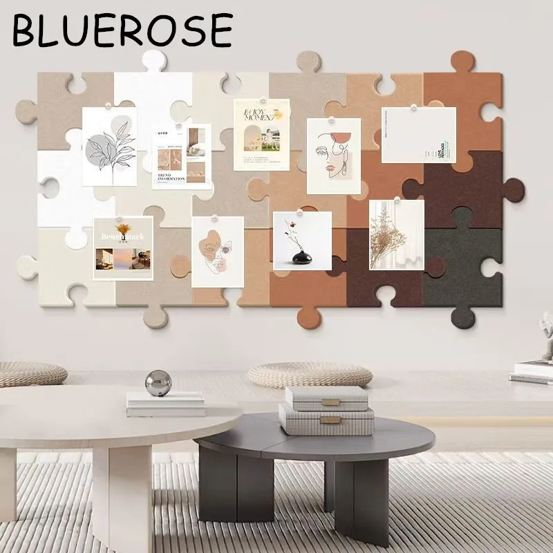 1/4/8pcs Self-Adhesive Puzzle-Shaped Felt Wall Stickers for Living Room Decoration Felt Wall Sticker Photo Wall Bulletin Board
1/4/8pcs Self-Adhesive Puzzle-Shaped Felt Wall Stickers for Living Room Decoration Felt Wall Sticker Photo Wall Bulletin Board