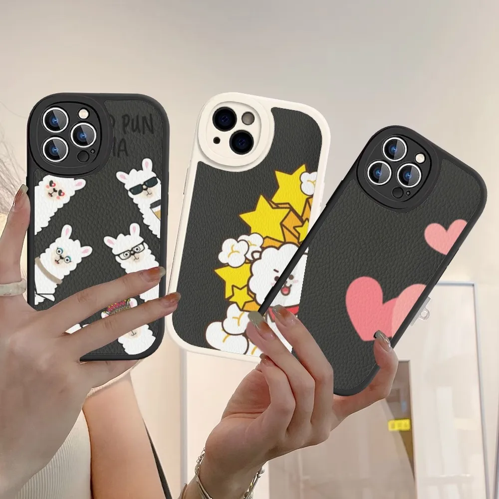 Kawaii Cute Llama Alpaca Animals Phone Case Hard Leather For iPhone 14 13 12 Mini 11 14 Pro Max Xs X Xr 7 8 Plus Fundas
Kawaii Cute Llama Alpaca Animals Phone Case Hard Leather For iPhone 14 13 12 Mini 11 14 Pro Max Xs X Xr 7 8 Plus Fundas