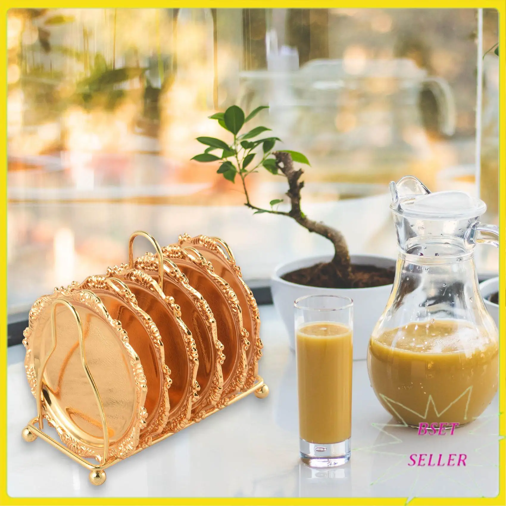 A010 Series 6 Piece Roller Coaster Creative Drink Coaster Decorative Frame Non-Slip Metal Coaster Desktop Display With Pole Fram
A010 Series 6 Piece Roller Coaster Creative Drink Coaster Decorative Frame Non-Slip Metal Coaster Desktop Display With Pole Fram