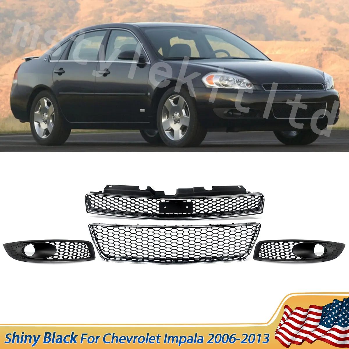 SAIQINGSP подходит для Chevrolet Impala 2006-2013, хромированная + черная передняя верхняя решетка, окрашенная абс, автомобильные аксессуары, инструменты
SAIQINGSP подходит для Chevrolet Impala 2006-2013, хромированная + черная передняя верхняя решетка, окрашенная абс, автомобильные аксессуары, инструменты