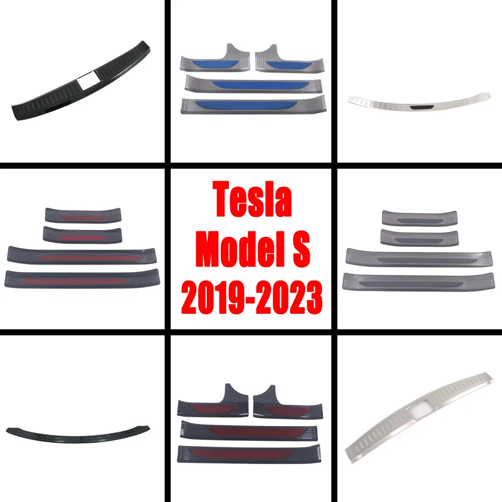 For Tesla Model S 2019 2020 2021 2022-2023 Door Sill Scuff Plate Rear Bumper Pedal Threshold Stick Strip Trunk Accessories
For Tesla Model S 2019 2020 2021 2022-2023 Door Sill Scuff Plate Rear Bumper Pedal Threshold Stick Strip Trunk Accessories