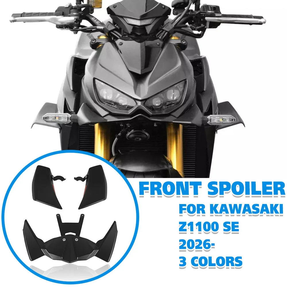 For Kawasaki Z1100 Z 1100 SE 2026- Motorcycle Side Front Spoiler Fairing Winglets Aerodynamic Naked Downforce Wing Deflector
For Kawasaki Z1100 Z 1100 SE 2026- Motorcycle Side Front Spoiler Fairing Winglets Aerodynamic Naked Downforce Wing Deflector