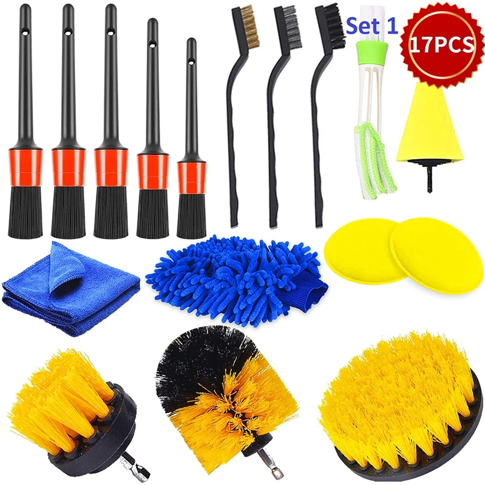 8/11/17Pcs Car Cleaning Tools Detailing Brush Kit Boar Hair Vehicle Auto Engine Accessories Wood Handle Versatile
8/11/17Pcs Car Cleaning Tools Detailing Brush Kit Boar Hair Vehicle Auto Engine Accessories Wood Handle Versatile