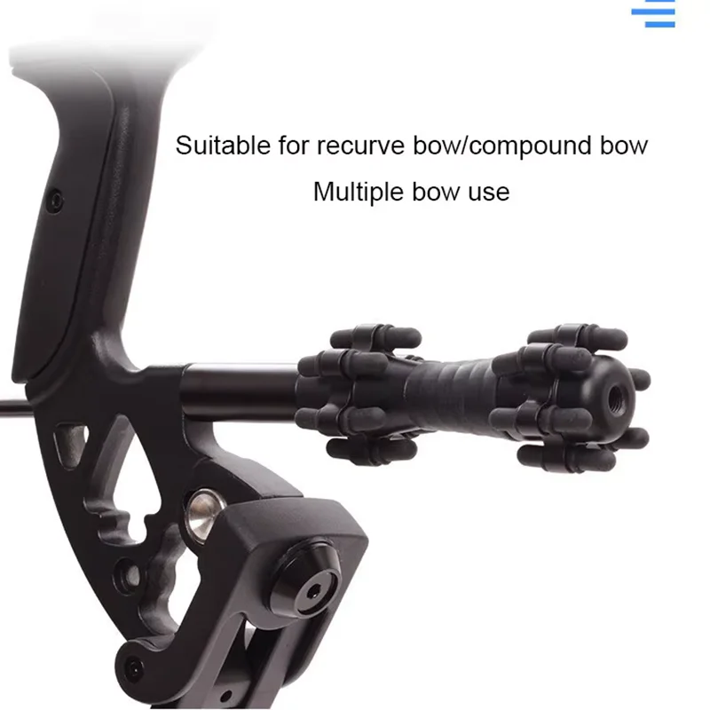 Topoint Archery Hunting Bow Stabilizer Detachable Damping Reduce Vibration For Compound/Recurve Bow Aid Shooting
Topoint Archery Hunting Bow Stabilizer Detachable Damping Reduce Vibration For Compound/Recurve Bow Aid Shooting