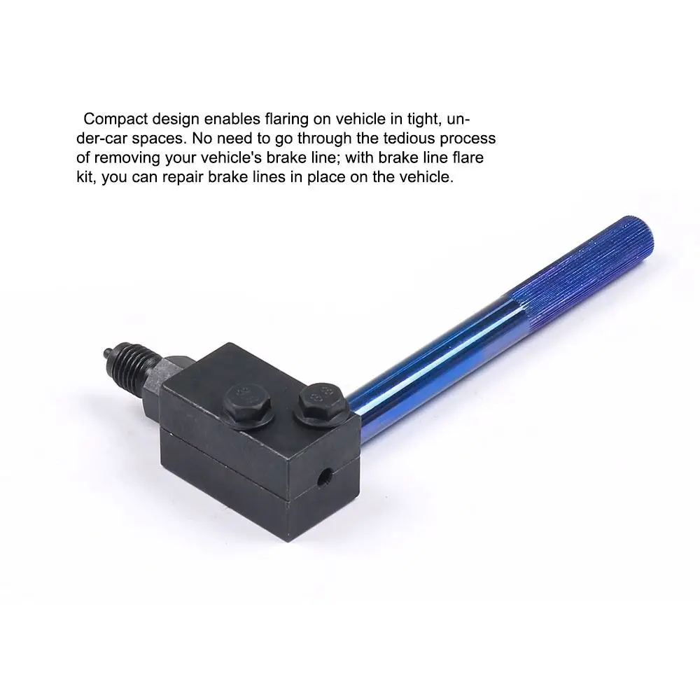 3/16 Inch Brake Line Flaring Tool 4.75mm Size Professional Grade Double Flaring Tool 45 Degree Angle Double Flare
3/16 Inch Brake Line Flaring Tool 4.75mm Size Professional Grade Double Flaring Tool 45 Degree Angle Double Flare