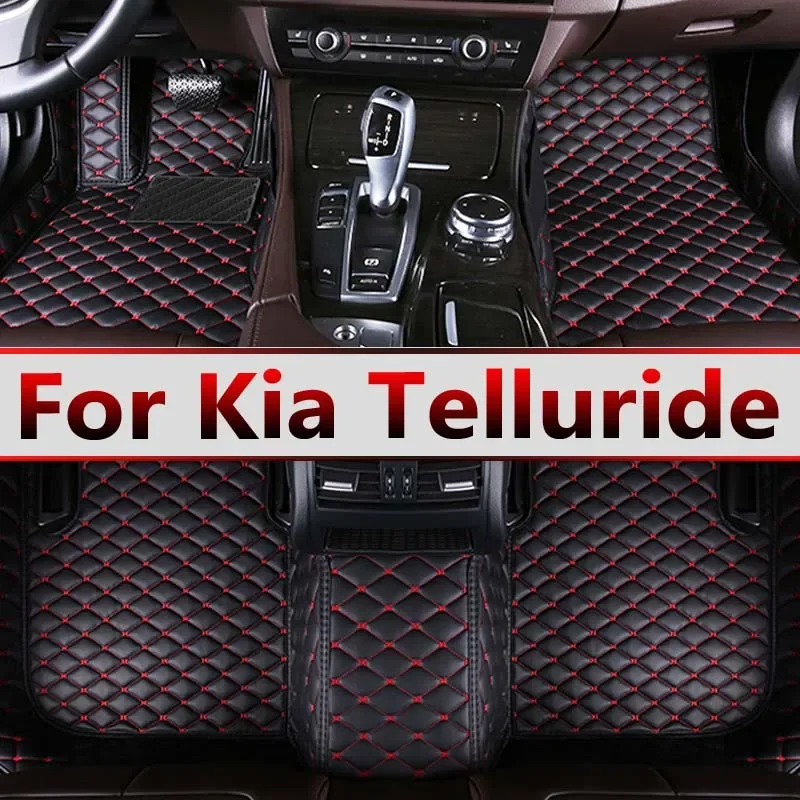 Автомобильные коврики для Kia Telluride на 2020 ~ 2023, 7-местный Водонепроницаемый защитный коврик, автомобильные аксессуары
Автомобильные коврики для Kia Telluride на 2020 ~ 2023, 7-местный Водонепроницаемый защитный коврик, автомобильные аксессуары