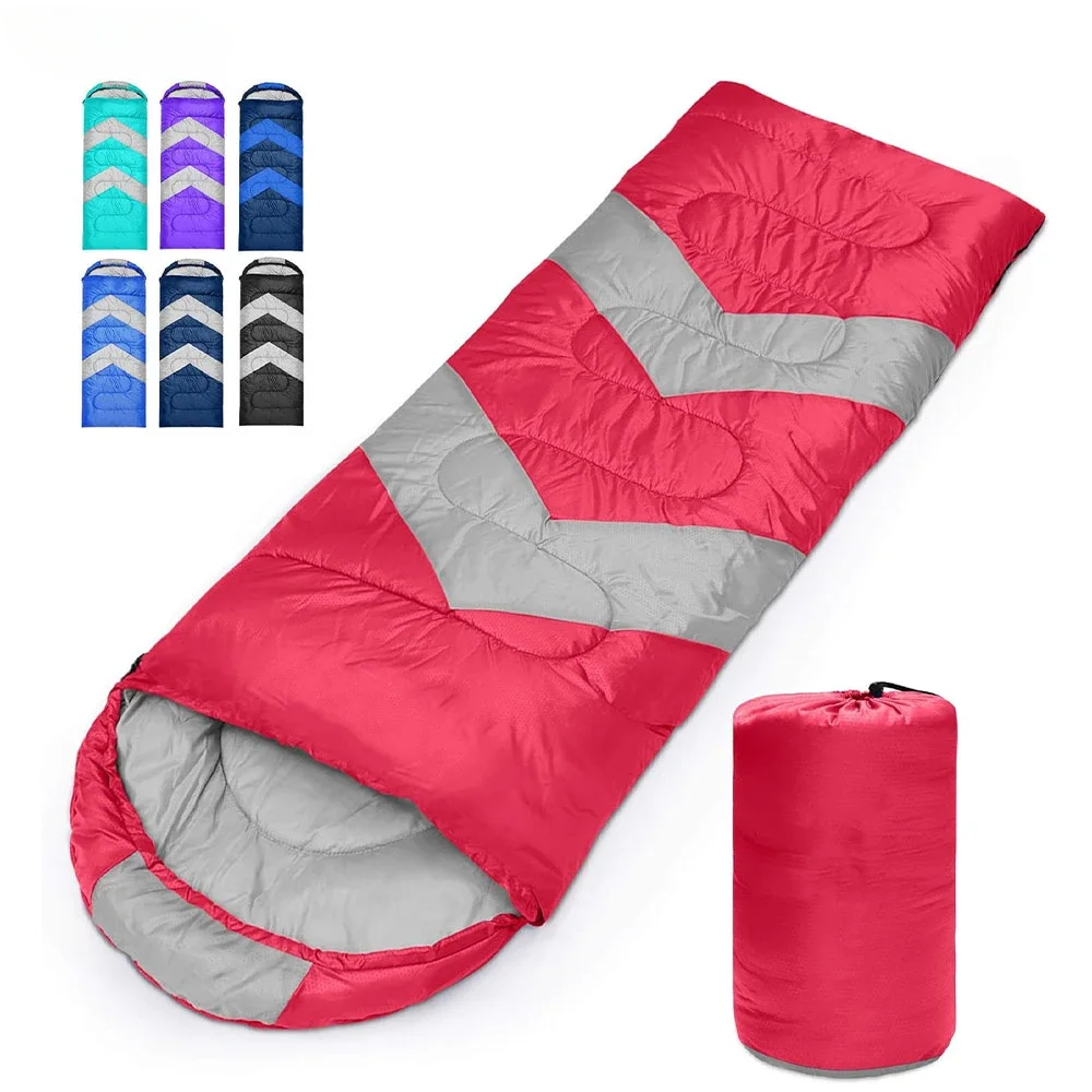 Waterproof and portable sleeping bag for adults and children warm and cold weather camping outdoor sleeping bag
Waterproof and portable sleeping bag for adults and children warm and cold weather camping outdoor sleeping bag