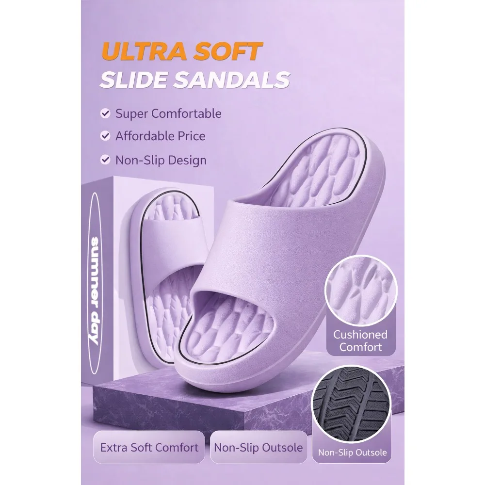 EVA Material Soft Bottom Anti-Slip Indoor Home Slippers for Men and Women Casual Style Flat Heel Suitable for Summer Outdoor Use
EVA Material Soft Bottom Anti-Slip Indoor Home Slippers for Men and Women Casual Style Flat Heel Suitable for Summer Outdoor Use
