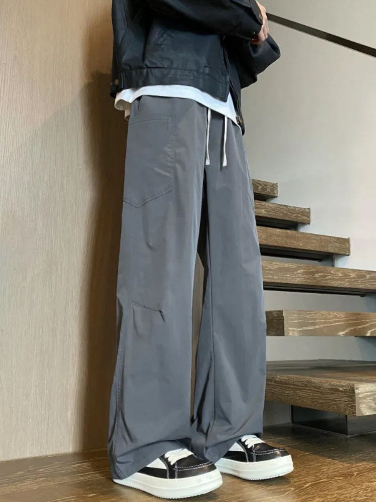 Мужские уличные водонепроницаемые ветрозащитные брюки-карго свободного прямого кроя, рабочие брюки в американском стиле, брюки-парашюты
Мужские уличные водонепроницаемые ветрозащитные брюки-карго свободного прямого кроя, рабочие брюки в американском стиле, брюки-парашюты