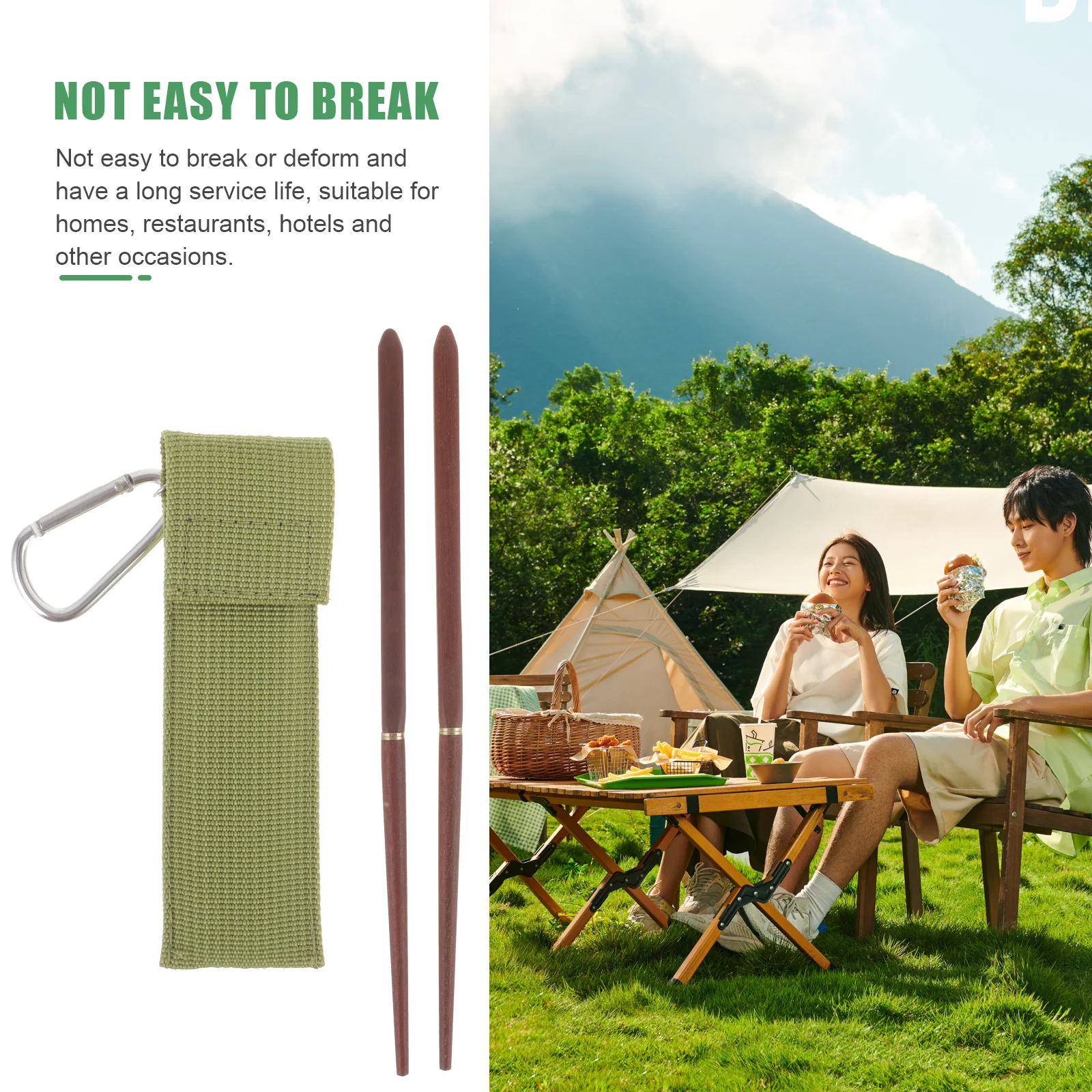 1pcs Folding Chopsticks Outdoor Camping 1 Pair Red Travel Chopsticks Wood Bag Portable Durable Detachable Travel Reusable Safe
1pcs Folding Chopsticks Outdoor Camping 1 Pair Red Travel Chopsticks Wood Bag Portable Durable Detachable Travel Reusable Safe
