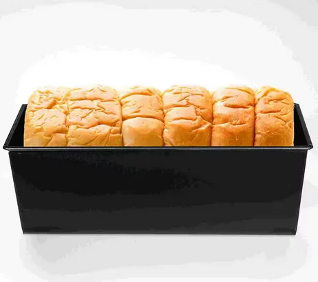 Carbon Steel Loaf Pan Nonstick Toast Mold Kitchen Baking Tool Smooth Edge Easy Demolding Metal Bread Mold with Lid
Carbon Steel Loaf Pan Nonstick Toast Mold Kitchen Baking Tool Smooth Edge Easy Demolding Metal Bread Mold with Lid