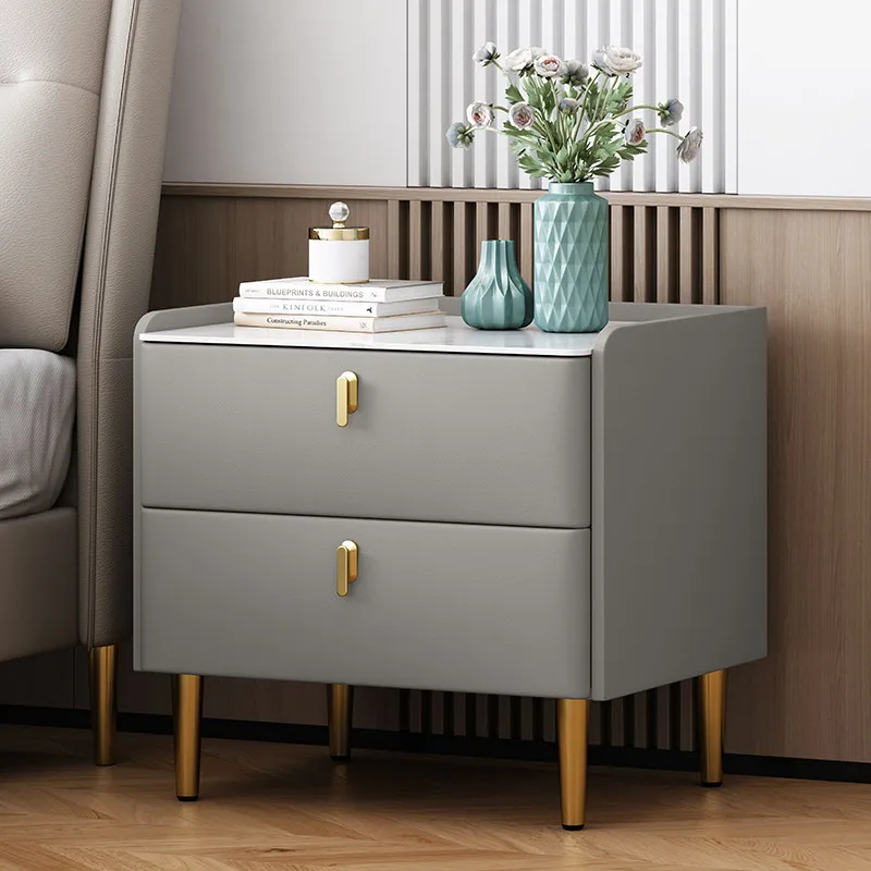 Simple Modern Night Stand Bedroom Solid Wood Rock Panel Storage Cabinet with 2 Drawers
Simple Modern Night Stand Bedroom Solid Wood Rock Panel Storage Cabinet with 2 Drawers