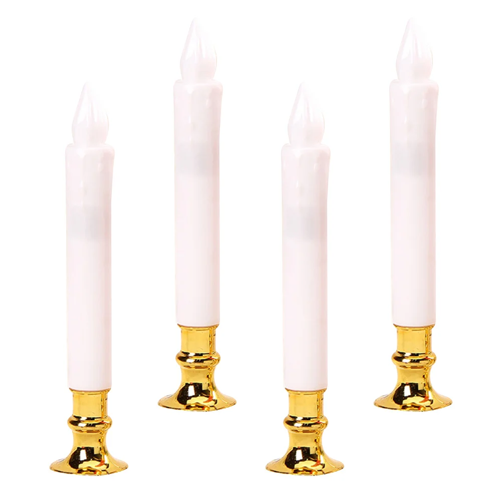 4pcs LED Electronic Lamp Flameless Electric Taper Light Home Decoration Fake Incense Operated for Gift
4pcs LED Electronic Lamp Flameless Electric Taper Light Home Decoration Fake Incense Operated for Gift