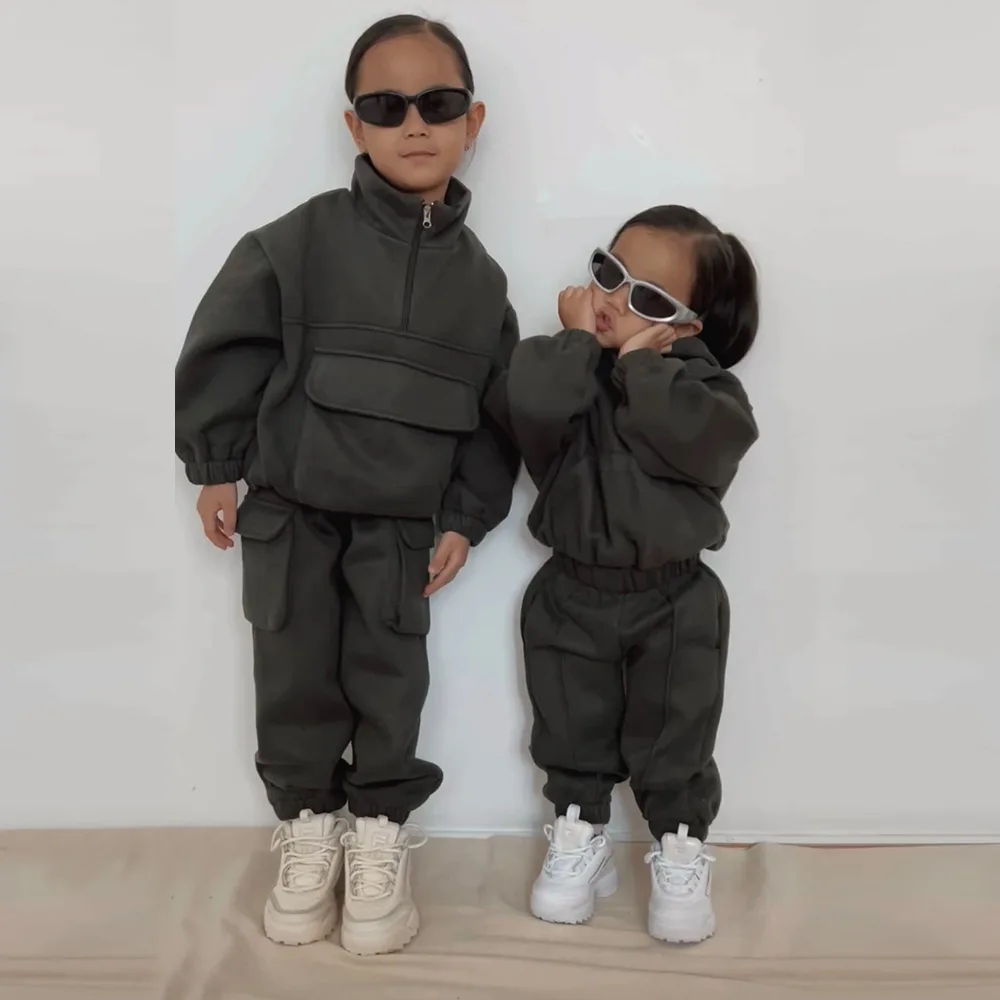 Baby Girl Boy Clothes Sweatshirt Children Top and Bottom Two Piece Set Kids Autumn Winter Clothing Outfits Loungewear Outerwear
Baby Girl Boy Clothes Sweatshirt Children Top and Bottom Two Piece Set Kids Autumn Winter Clothing Outfits Loungewear Outerwear