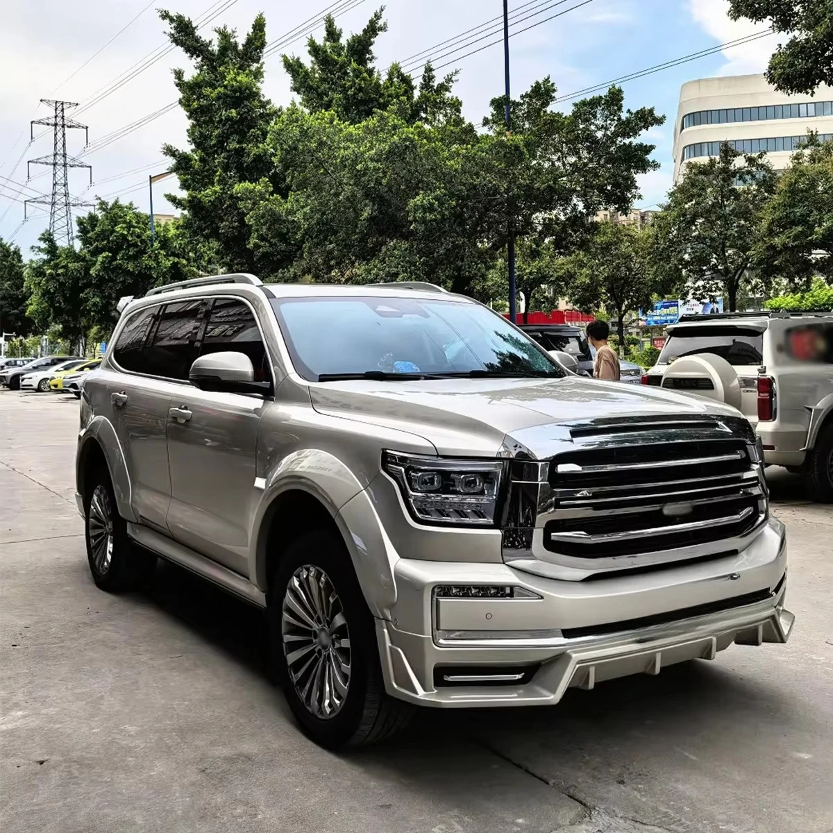 Body System PP Plastic Body Kit for 500 2022 + Aerodynamic Kit including Front Lip Rear Diffuser Wheel Arch.
Body System PP Plastic Body Kit for 500 2022 + Aerodynamic Kit including Front Lip Rear Diffuser Wheel Arch.