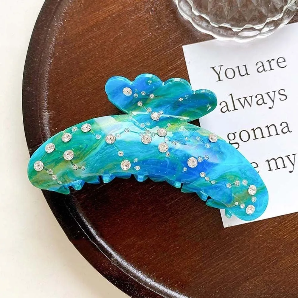 Fish Tail Design Acetic Acid Shark Clip Waterproof Sparkling Gradient Hair Clip Ocean Series Headwear Girl Hair Accessories
Fish Tail Design Acetic Acid Shark Clip Waterproof Sparkling Gradient Hair Clip Ocean Series Headwear Girl Hair Accessories