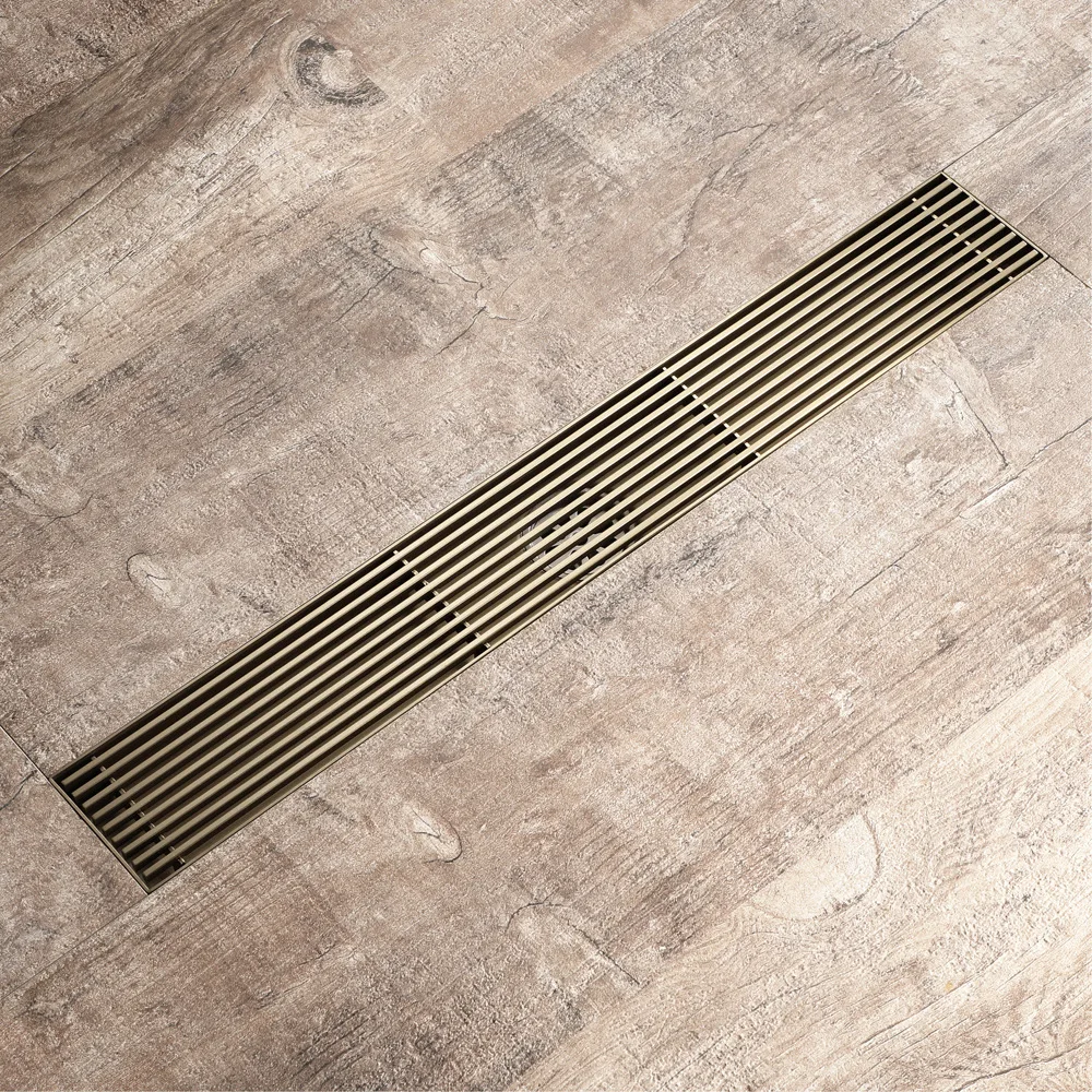 30-120cm 304 Stainless Steel Long Floor Drain with Strip Grille Mesh Anti-Odor Six-Proof Grille for Showerroom/Toilet/kitchen
30-120cm 304 Stainless Steel Long Floor Drain with Strip Grille Mesh Anti-Odor Six-Proof Grille for Showerroom/Toilet/kitchen