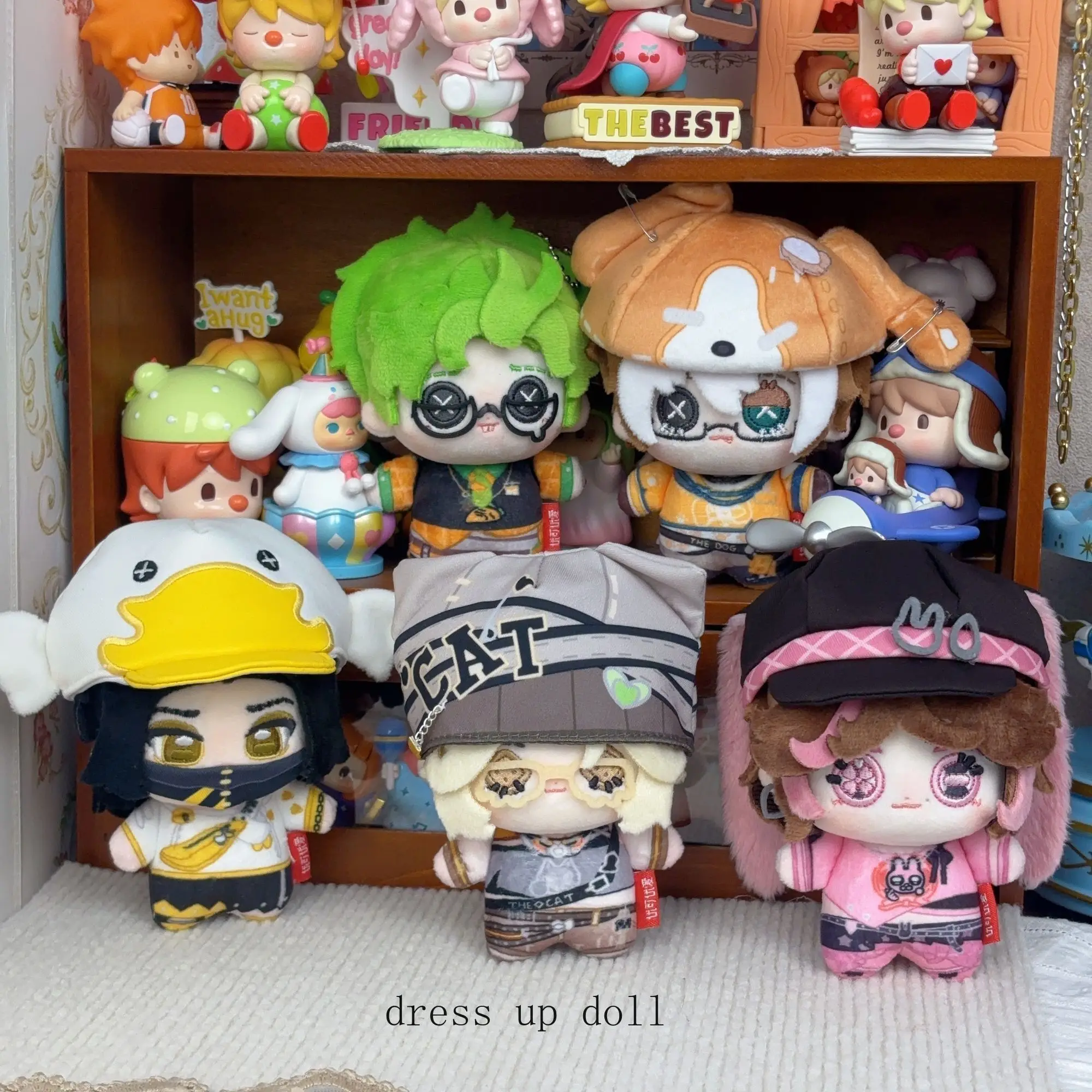 Anime Identity Ⅴ Lanternist Barmaid Lawyer Prisoner Cotton Doll Plush Toy Original 10CM Cartoon Pendant Keychain Gift
Anime Identity Ⅴ Lanternist Barmaid Lawyer Prisoner Cotton Doll Plush Toy Original 10CM Cartoon Pendant Keychain Gift