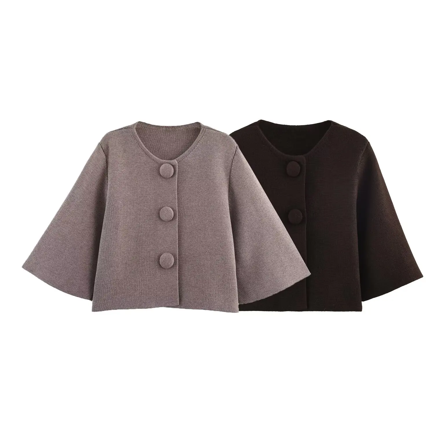 DiYiG WOMAN 2025 Winter New fashion winter new short knitted cardigan versatile round neck button long sleeve jacket Outerwear
DiYiG WOMAN 2025 Winter New fashion winter new short knitted cardigan versatile round neck button long sleeve jacket Outerwear