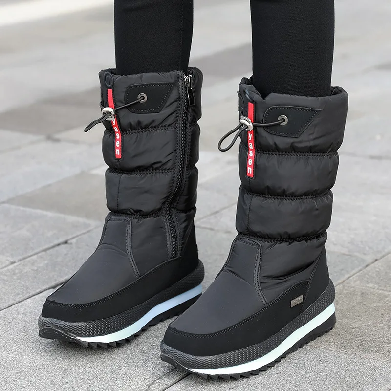 Fashion Women Winter Shoes Warm Fur Botas mujer Snow Platform Winter Thick Plush Waterproof Non-slip Boots
Fashion Women Winter Shoes Warm Fur Botas mujer Snow Platform Winter Thick Plush Waterproof Non-slip Boots
