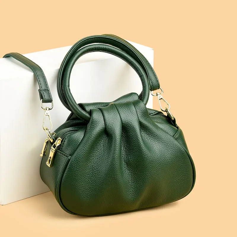 Wear-resistant Wrinkle-proof PU Leather Women's Bag, Lightweight High-end Handbag, Hand-carried Small Bag, Foreign Crossbody Bag
Wear-resistant Wrinkle-proof PU Leather Women's Bag, Lightweight High-end Handbag, Hand-carried Small Bag, Foreign Crossbody Bag