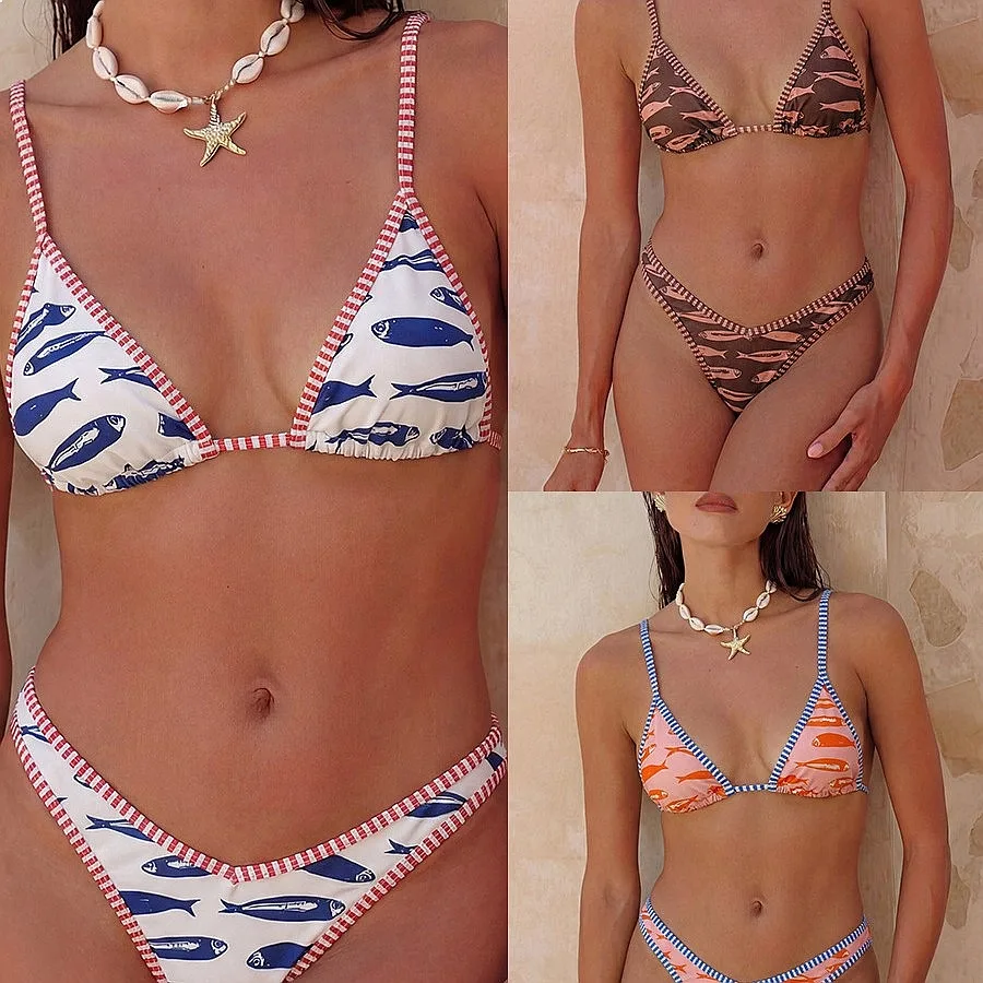 2026 New High Cut Push Up Padded Bikini Set Sexy Two Piece Swimwear for Women Summer Beach Pool Vacation Wholesale Bathing Suit
2026 New High Cut Push Up Padded Bikini Set Sexy Two Piece Swimwear for Women Summer Beach Pool Vacation Wholesale Bathing Suit