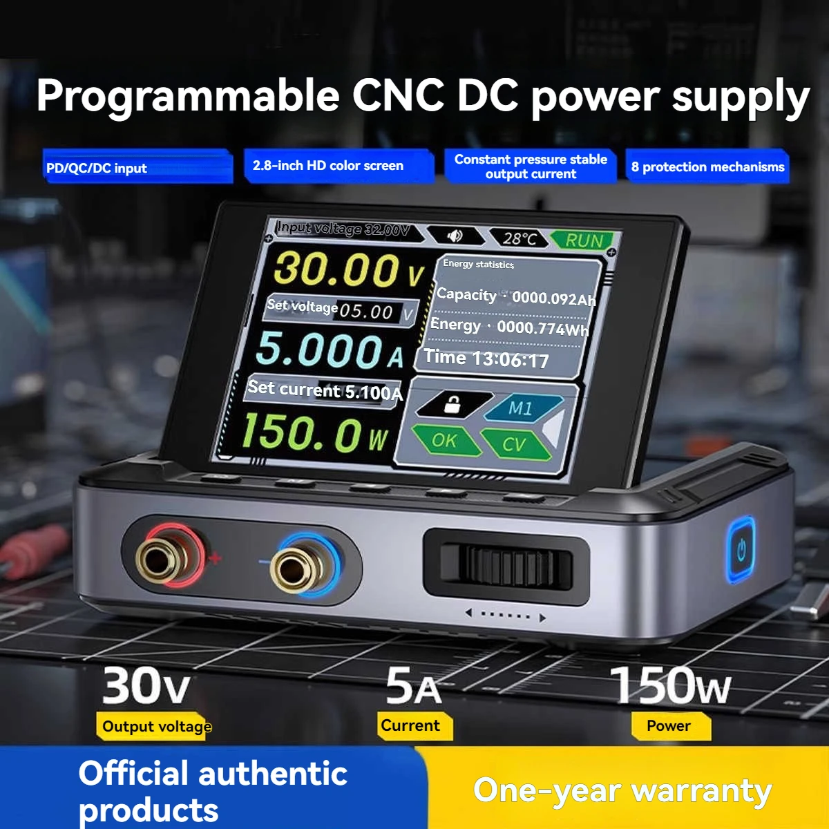 Dps-150 Cnc DC Регулируемый источник питания со стабилизированным напряжением Высокая мощность 150 Вт Портативный источник питания 30v5a с верхним компьютером
Dps-150 Cnc DC Регулируемый источник питания со стабилизированным напряжением Высокая мощность 150 Вт Портативный источник питания 30v5a с верхним компьютером