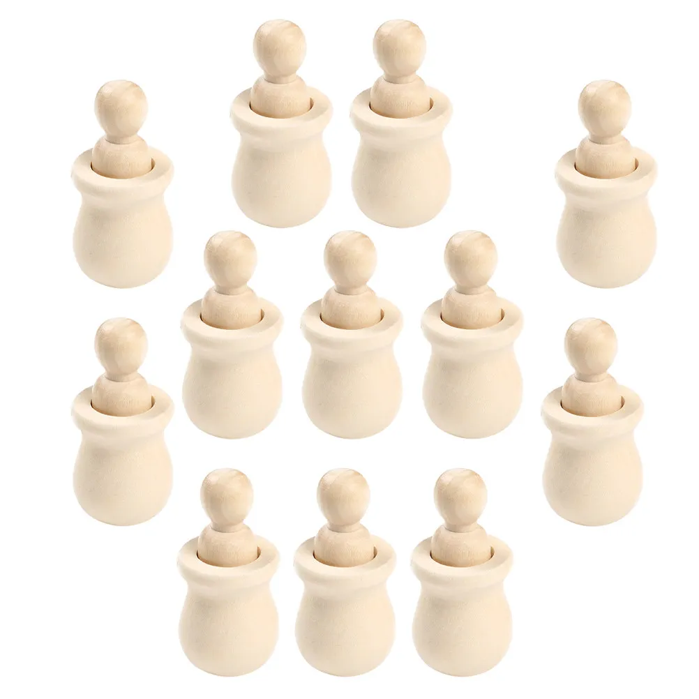 12Pcs Blank Wooden Peg Natural High-Quality Unpainted Craft Kits for 's Creative Art Projects DIY Home Decoration
12Pcs Blank Wooden Peg Natural High-Quality Unpainted Craft Kits for 's Creative Art Projects DIY Home Decoration