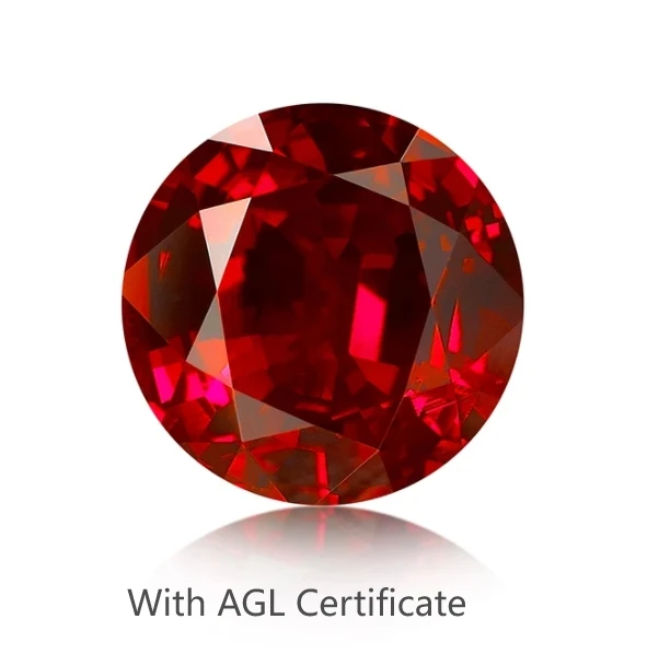 Lab Grown Ruby Pigeon Blood Red 6mm Round Brilliant Cut Charm Beads for Rings Jewelry Making AGL Certified Pulled Czochralski
Lab Grown Ruby Pigeon Blood Red 6mm Round Brilliant Cut Charm Beads for Rings Jewelry Making AGL Certified Pulled Czochralski