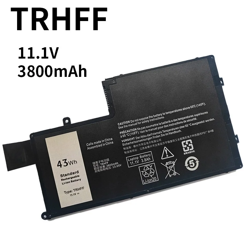 TRHFF P39F P49G 43WH Laptop Battery for Dell Inspiron 15-5547 5547 5548 5545 5542 N5547 N5447 Latitude 14 3450 15 E3450 E3550
TRHFF P39F P49G 43WH Laptop Battery for Dell Inspiron 15-5547 5547 5548 5545 5542 N5547 N5447 Latitude 14 3450 15 E3450 E3550