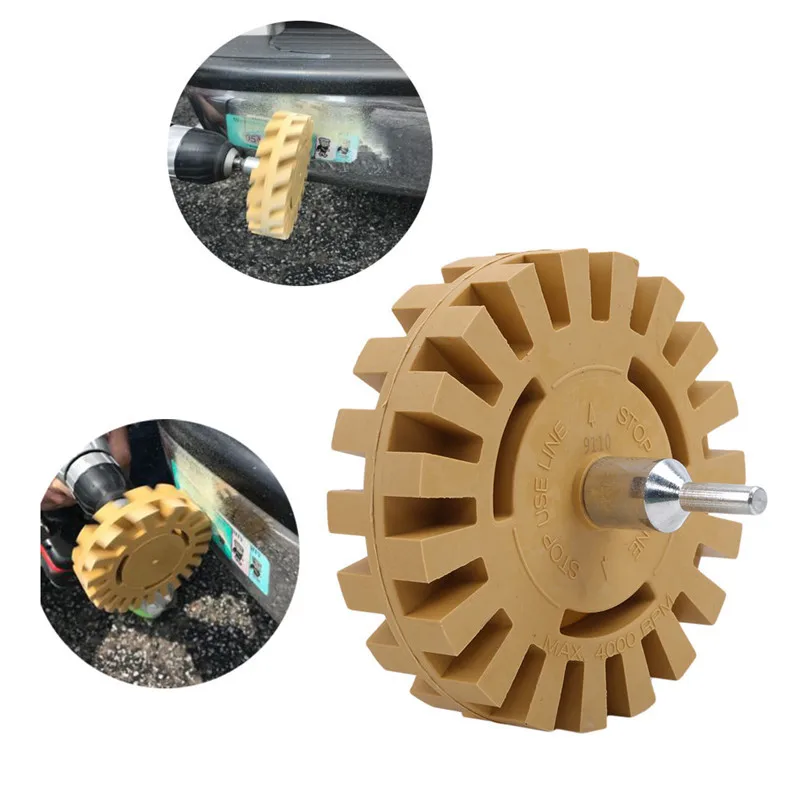 Car Pneumatic Rubber Eraser Wheel Pad Rubber Disk Decal Eraser Wheel Car Sticker Remover Paint Cleaner Car Polish Auxiliary Tool
Car Pneumatic Rubber Eraser Wheel Pad Rubber Disk Decal Eraser Wheel Car Sticker Remover Paint Cleaner Car Polish Auxiliary Tool