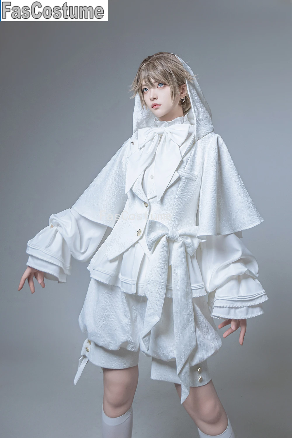 FasCostume охотничий кролик, белый лунный свет, ретро крутая куртка Ouji Lolita/короткие штаны/брюки, комплект от Princess Chronicles
FasCostume охотничий кролик, белый лунный свет, ретро крутая куртка Ouji Lolita/короткие штаны/брюки, комплект от Princess Chronicles
