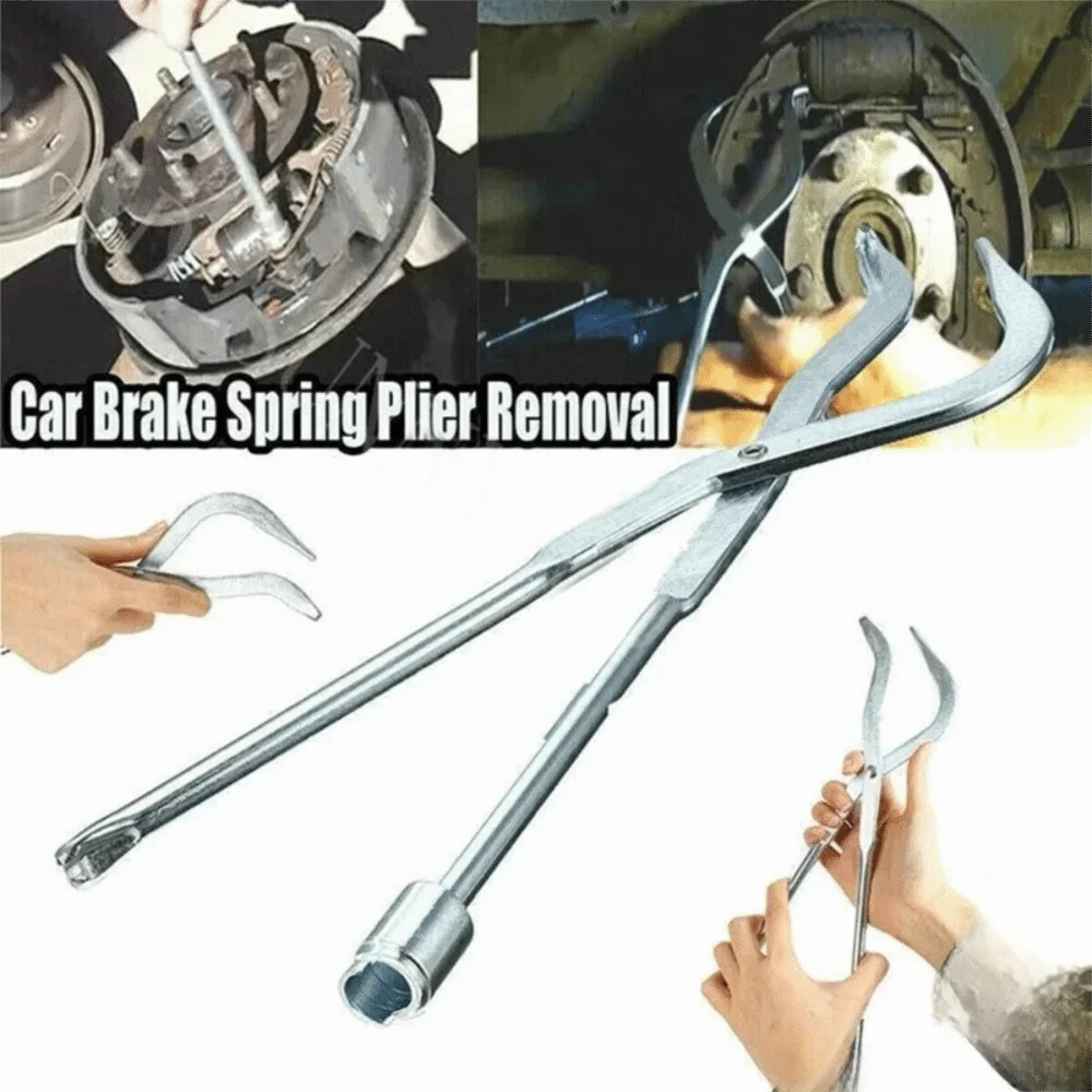 Adjustment Car Drum Brake Spring Plier with Brake Spoon High Performance Vehicle Disassembly Pliers High Strength Sturdy
Adjustment Car Drum Brake Spring Plier with Brake Spoon High Performance Vehicle Disassembly Pliers High Strength Sturdy