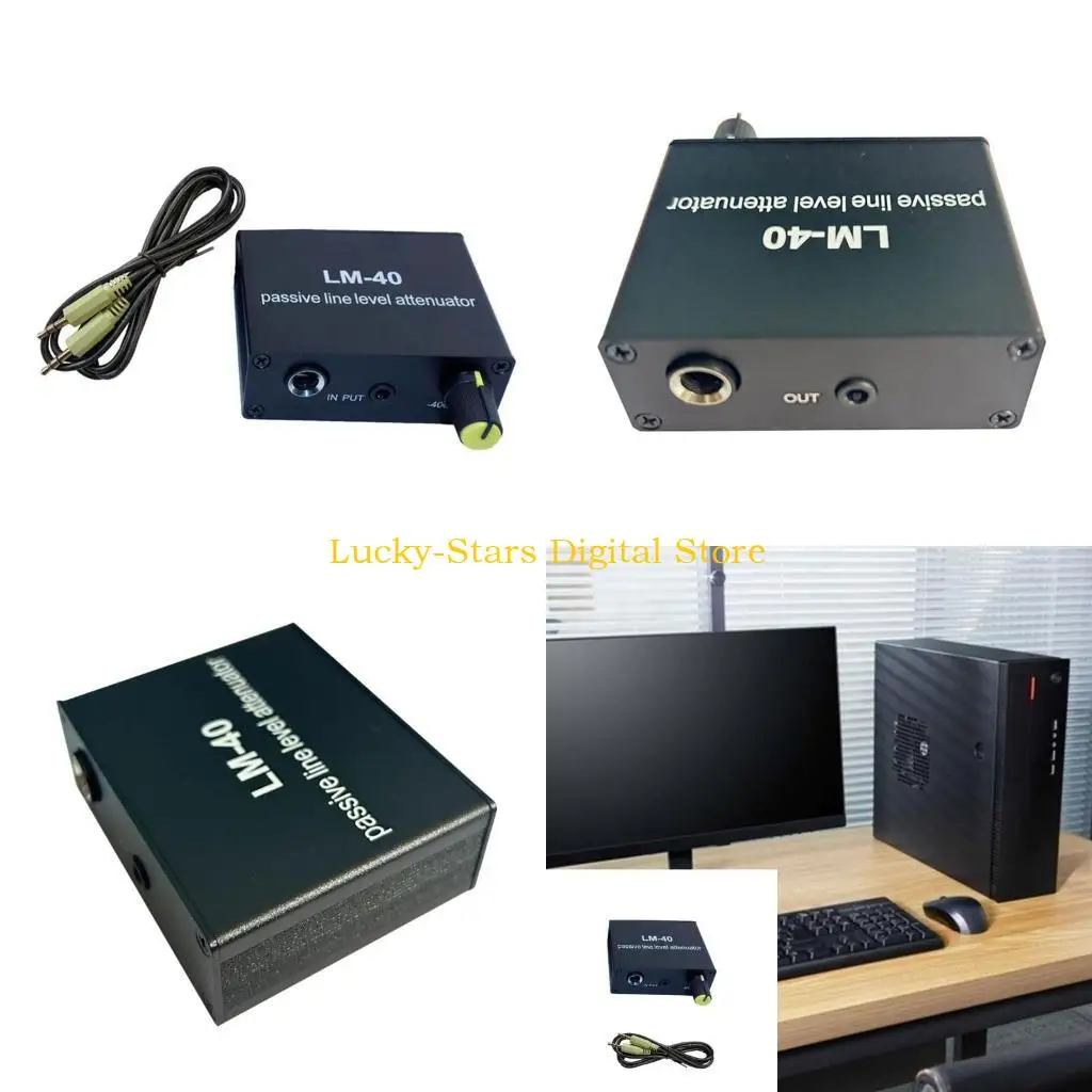 T3EE Passive Attenuator Line Output Sound Card Speaker Microphone Mic Port Highly Low Levels Converter Adapter Converter
T3EE Passive Attenuator Line Output Sound Card Speaker Microphone Mic Port Highly Low Levels Converter Adapter Converter