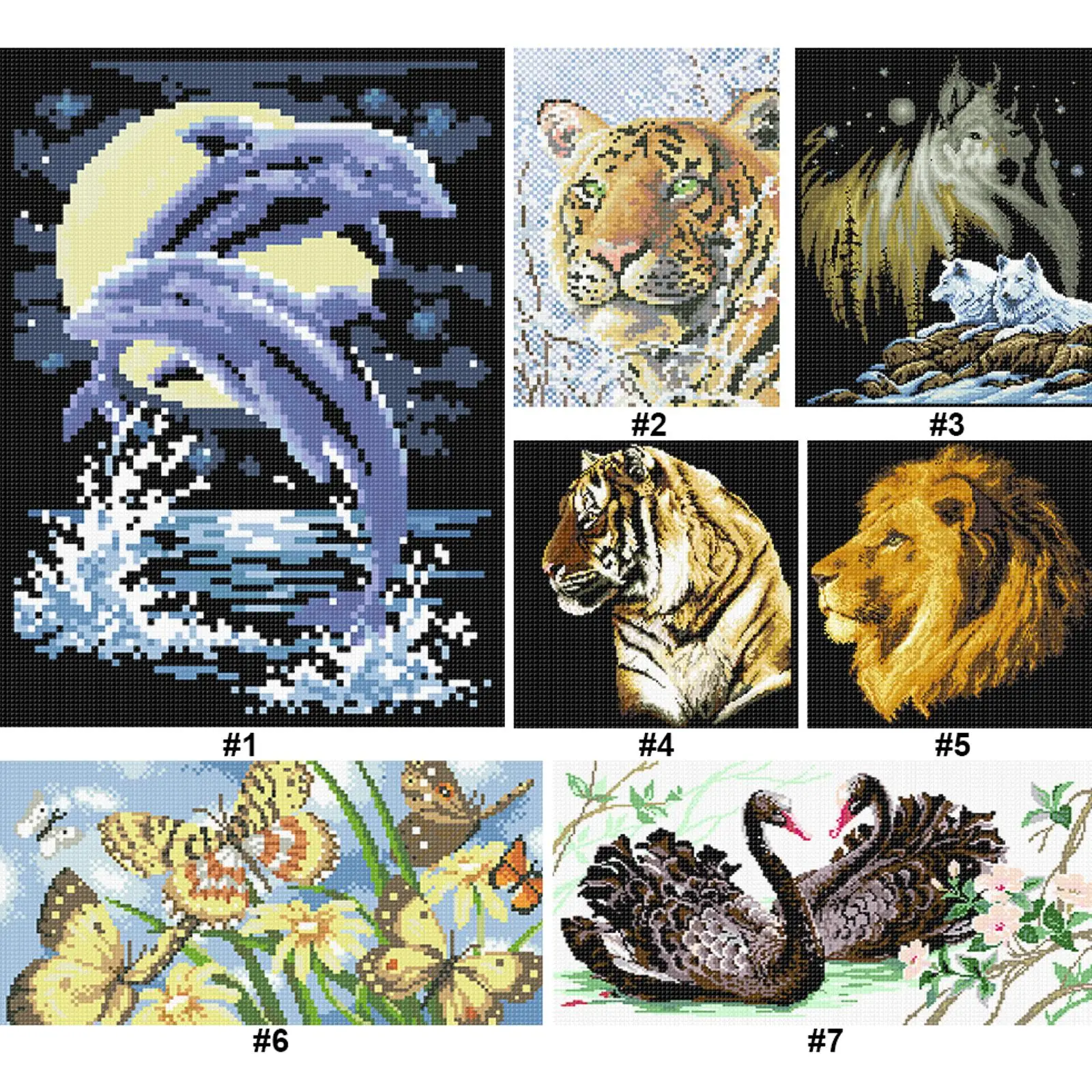 Набор для вышивания крестиком 9CT с частичной вышивкой бисером, с изображением животного, для гостиной и спальни
Набор для вышивания крестиком 9CT с частичной вышивкой бисером, с изображением животного, для гостиной и спальни