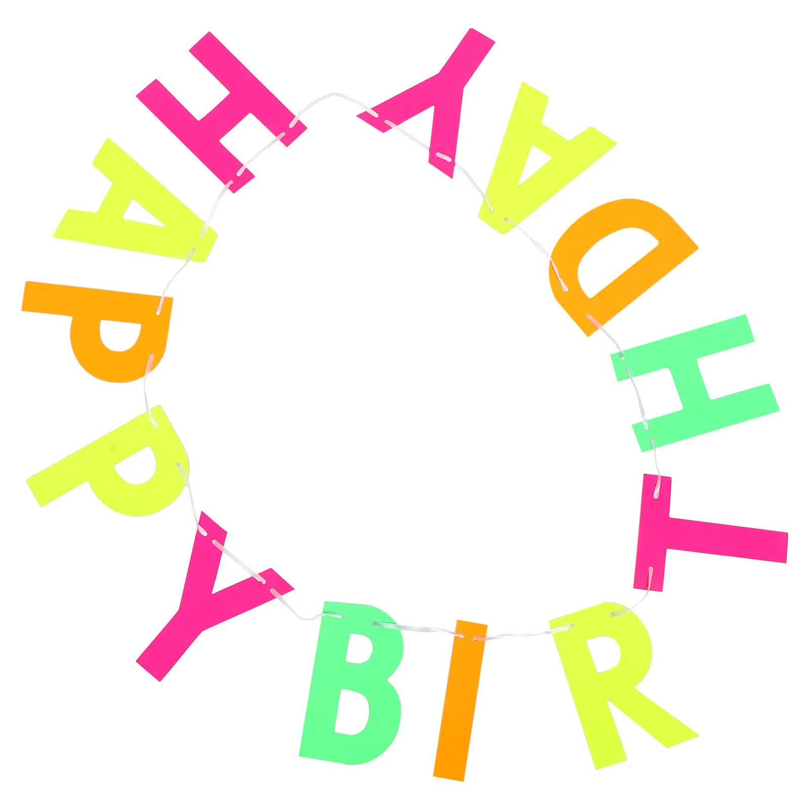 Birthday Hanging Pull Flag Banner Fluorescent Glow Party Decoration - Festive Light Up Event Centerpiece Indoor Outdoor Use
Birthday Hanging Pull Flag Banner Fluorescent Glow Party Decoration - Festive Light Up Event Centerpiece Indoor Outdoor Use