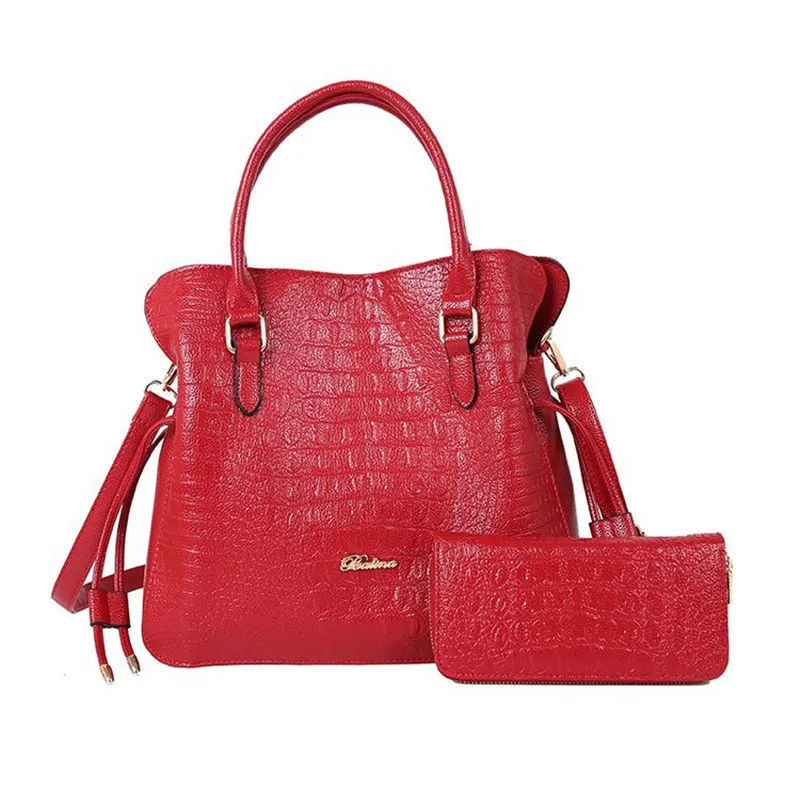 New Trendy Fashionable Large Capacity Versatile Crocodile pattern 2 piece Set Commute Essential Shoulder Bag Crossbody y2k
New Trendy Fashionable Large Capacity Versatile Crocodile pattern 2 piece Set Commute Essential Shoulder Bag Crossbody y2k