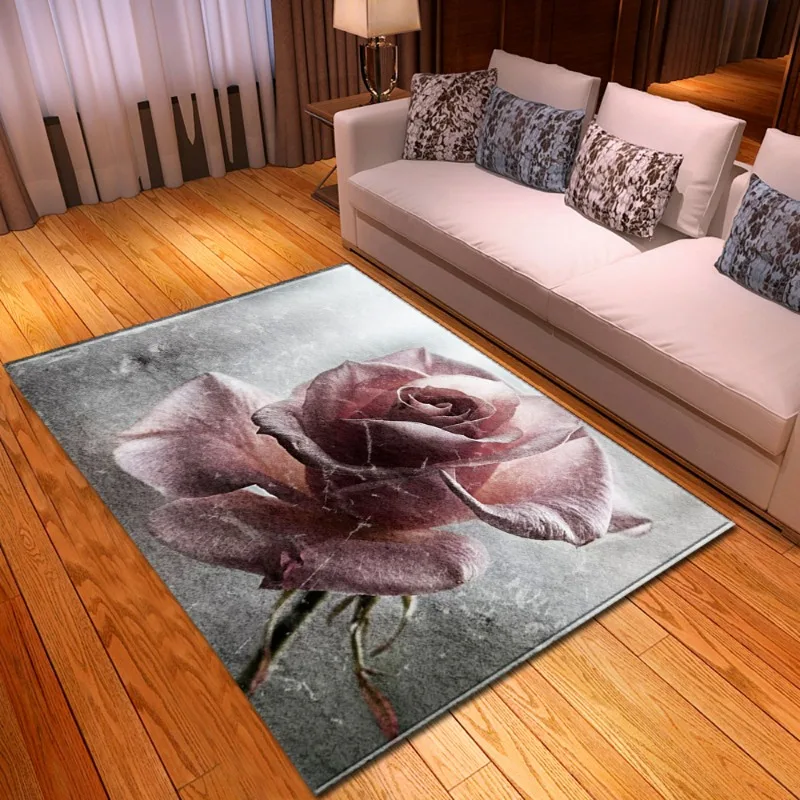 Rose Flower 3D Printed Large Carpet Wedding Living Room Bedroom Coffee Table Non-slip Mat Floor Mat Valentine's Day Decoration
Rose Flower 3D Printed Large Carpet Wedding Living Room Bedroom Coffee Table Non-slip Mat Floor Mat Valentine's Day Decoration