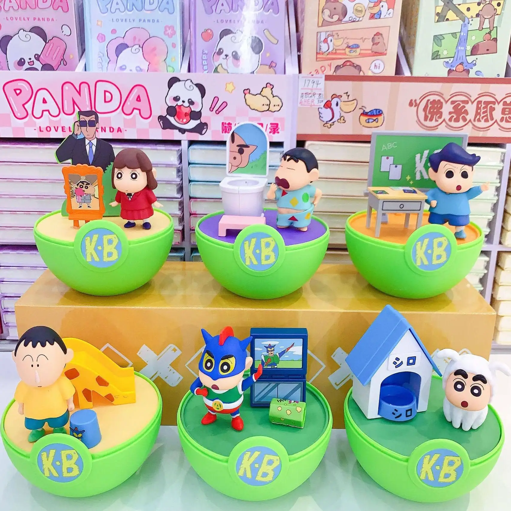 Креативные мультяшные фигурки Шин-Чан в виде изогнутых яиц, настольные украшения, трендовые игрушки, подарок на день рождения для детей
Креативные мультяшные фигурки Шин-Чан в виде изогнутых яиц, настольные украшения, трендовые игрушки, подарок на день рождения для детей