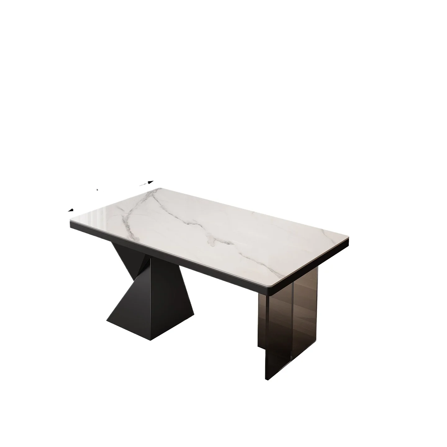 Italian minimalist rock slab light luxury high-end home desktop modern desk
Italian minimalist rock slab light luxury high-end home desktop modern desk