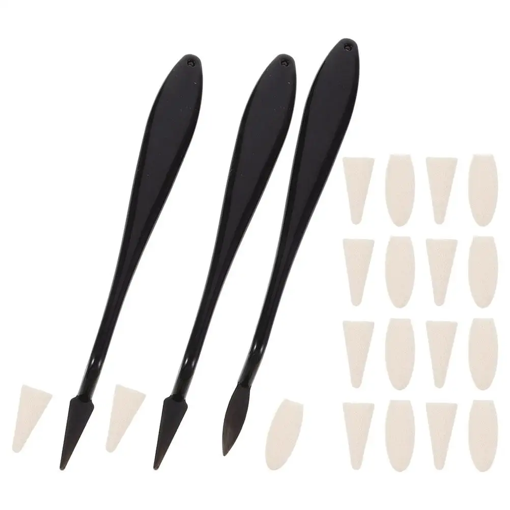 1Pc Sketch Wiper Set Black Round Head Eraser 20Pcs Sponge Blending Sticks Drawing Tools Student Supplies Portable
1Pc Sketch Wiper Set Black Round Head Eraser 20Pcs Sponge Blending Sticks Drawing Tools Student Supplies Portable