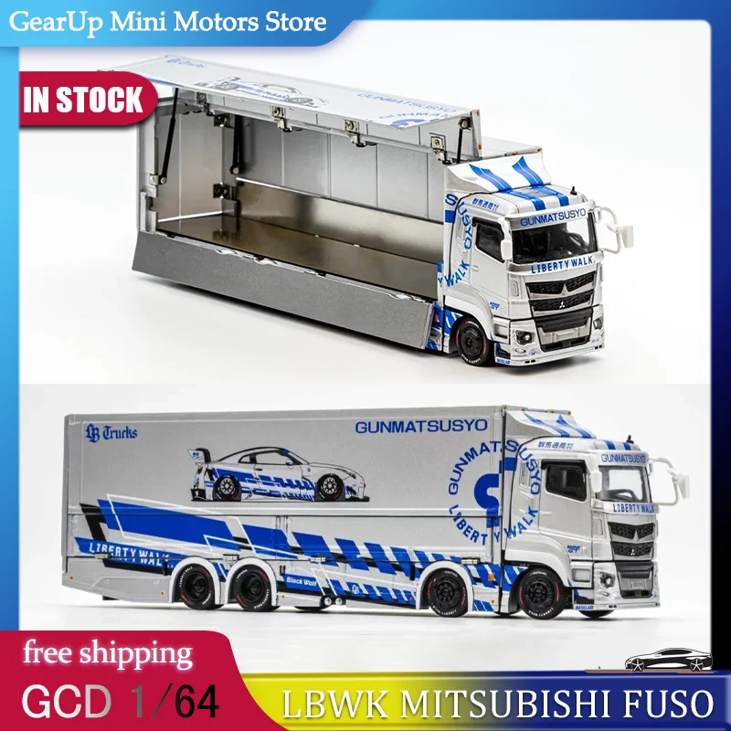 New Gcd 1:64 Lbwk Mitsubishi Fuso Super Great Container Trailer Alloy Miniature Diecast Model Coolcarshow Exhibition Limited Toy
New Gcd 1:64 Lbwk Mitsubishi Fuso Super Great Container Trailer Alloy Miniature Diecast Model Coolcarshow Exhibition Limited Toy